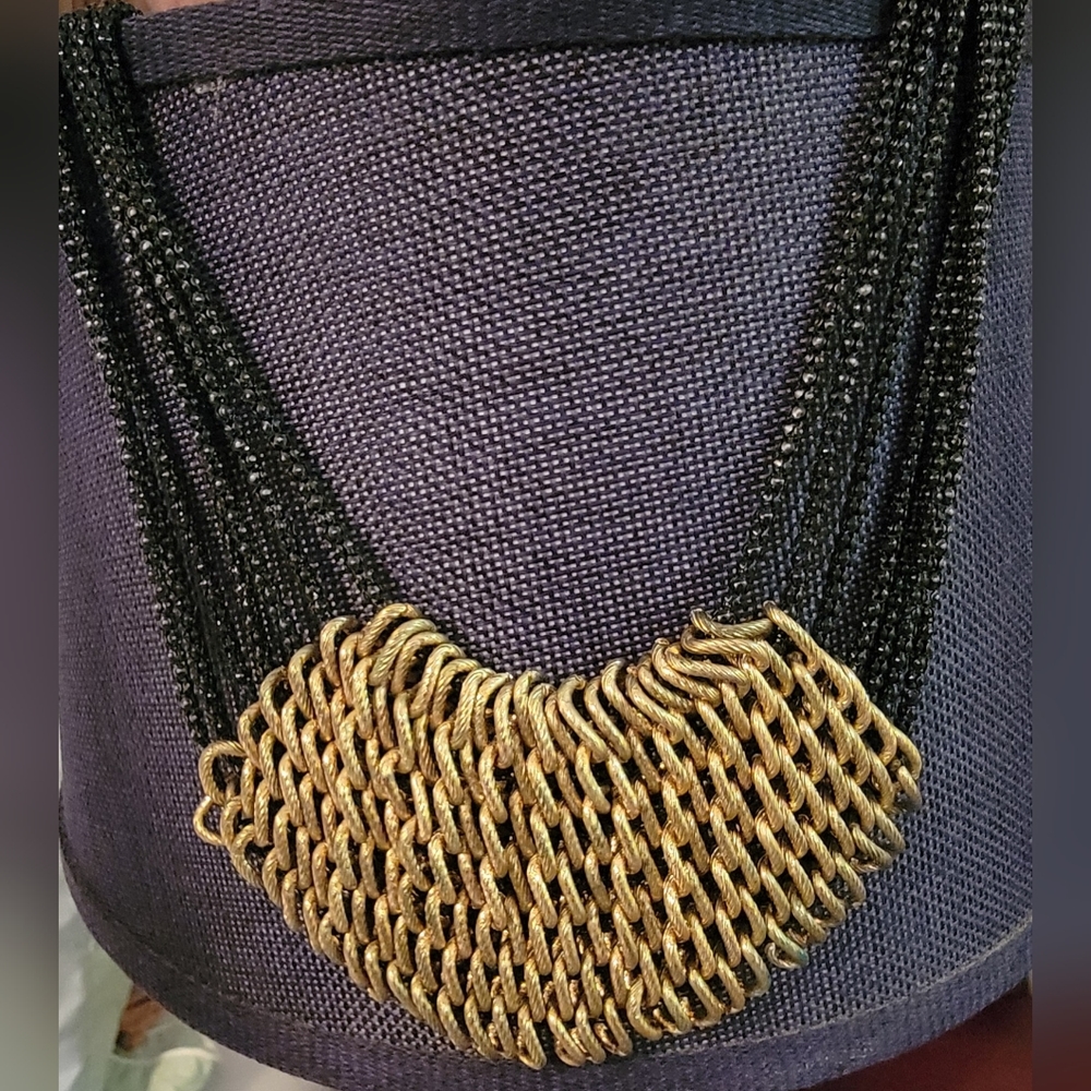 Black Hematite Beaded Necklace Gs By Gemma Simone - image 3